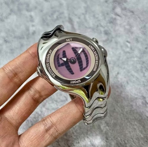 Orologio metallo acciaio - orologio,