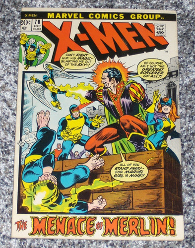 Uncanny men merlino - x-men, 78