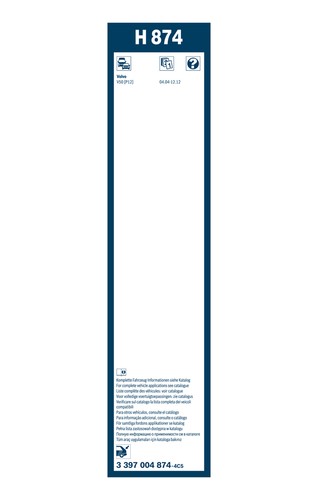Spazzola tergi posteriore per