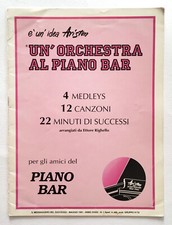 Un'Orchestra Al Piano Bar Ettore Righello Spartito Ariston Vintage Music Sheet