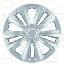 TERRA KIT 4 COPRICERCHI BORCHIE UNIVERSALI PER AUTO RAGGIO 14" PEUGEOT 107 106