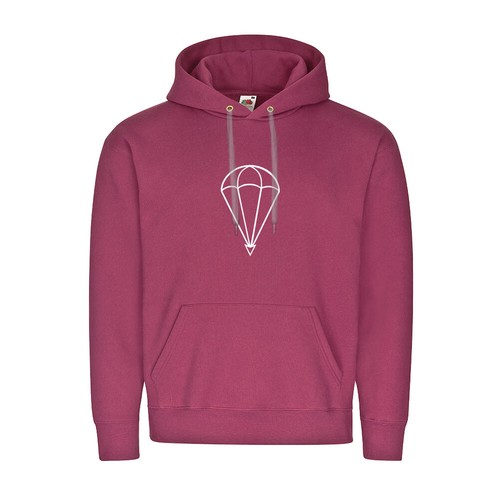 Felpa con cappuccio distintivo