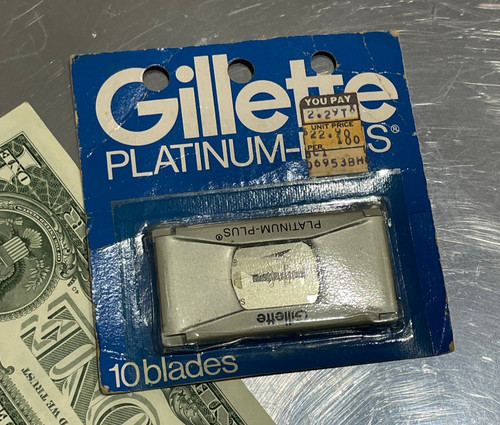 Gillette platinum plus - gillette, platinum-plus