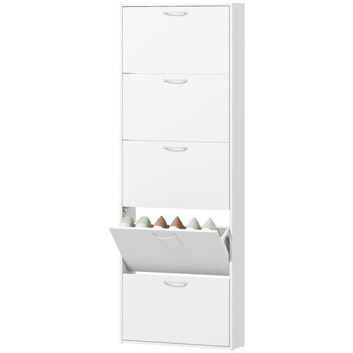 Homcom scarpiera salvaspazio - homcom,