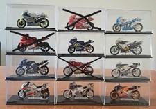 Lotto set 9 modellini moto da