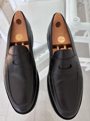 Mocassino john lobb nero - lobb,