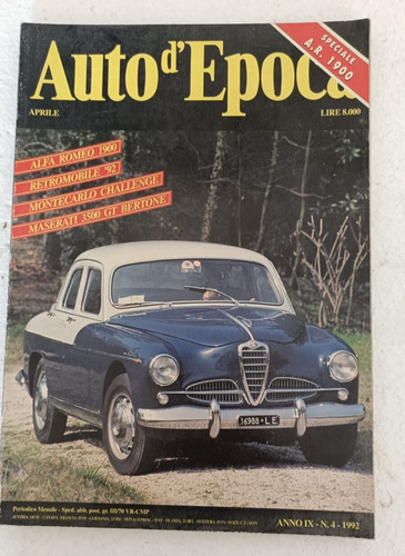 Auto epoca 1992 alfa - auto, d'epoca