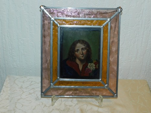 Decorative glass portrait of - decorative,