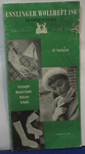 Esslinger Wollheft 186