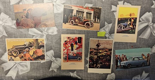Cartoline auto macchine lampo - cartoline,
