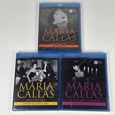 Maria Callas Blu-ray LOT of 3