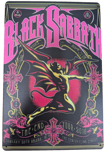 Insegna black sabbath ozzy - insegna,