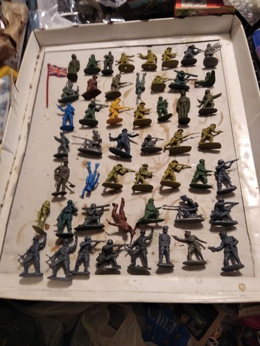 Lotto soldatini militari 32 - lotto, 1/32