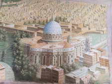 Quadro ROMA PIAZZA SAN PIETRO