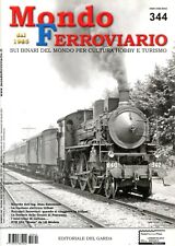 MONDO FERROVIARIO rivista treni e modellismo Editoriale del Garda 8 numeri 2016