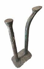 Incudine/supporto a pavimento poggia-scarpe da calzolaio