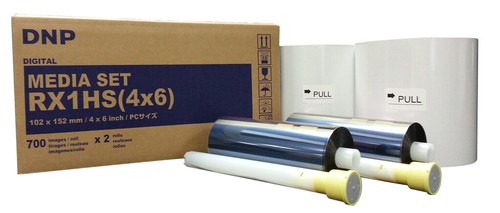 Dnp rx1hs 4x6 media - 4x6, kit