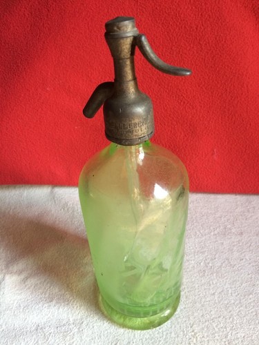 Antica bottiglia seltz - , vetro
