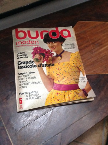 Burda maggio 1979 rivista - burda,