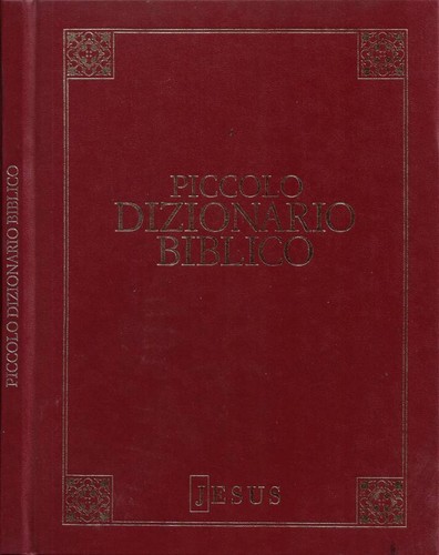 Piccolo dizionario biblico - dizionario,