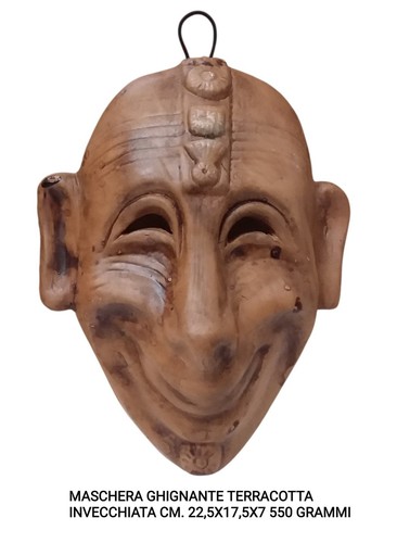 Maschera apotropaica ghignante - maschera,
