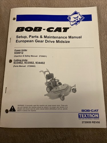 Bob cat european - european, drive