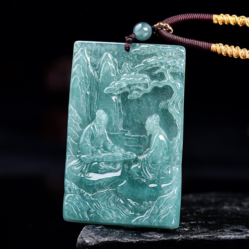 Collana ciondolo shan shui - ciondolo,