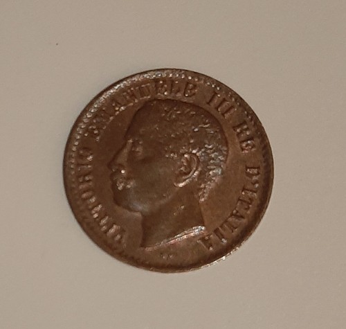 Moneta regno italia - d'italia, 1