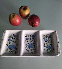 "QUADRIFOGLIO", ceramica Firenze, vassoio antipastiera, vintage, anni 50.