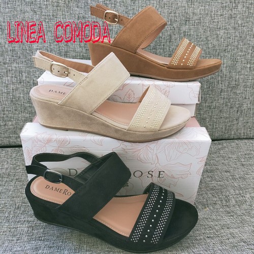 Sandali donna zeppa bassa - sandali,