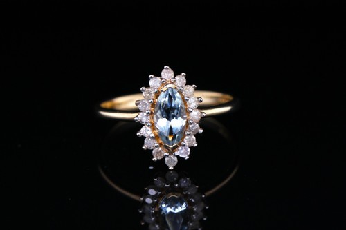 9ct oro giallo topazio - 9ct, e