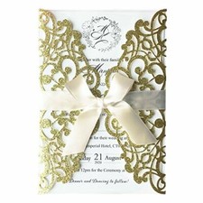 20 Pezzi Biglietti d'invito di