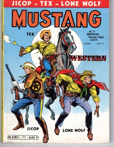 Mustang numéro de la - 71, 1