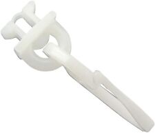 rewagi® 25 guide girevoli con gancio pieghevole - bianco - 6 mm scanalatura/traccia - passante 220 mm