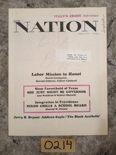 The nation magazine april 24 - magazine,