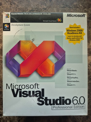 Microsoft visual studio 6 - microsoft,