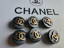 Set of 6 - Chanel  Black -