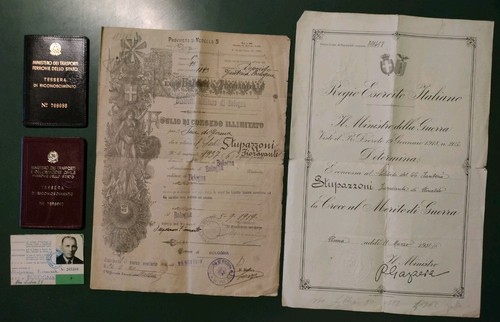 Lotto documenti storici - documenti,