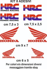 adesivi Honda hrc vinile
