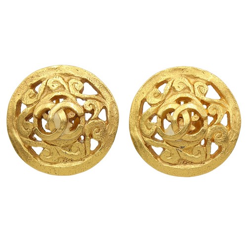 Orecchini rotondi chanel tono - rotondi,