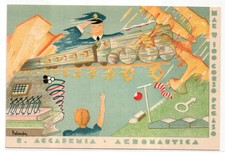 Accademia Aeronautica Corso Pegaso - Cartolina dis. Colomba