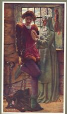 Wall Art originale preraffaellita Holman Hunt 1905 stampa antica CLAUDIO ISABELLA