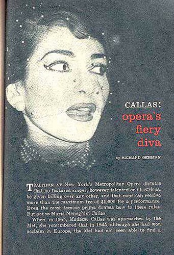 Maria callas 1958 storia - storia, di