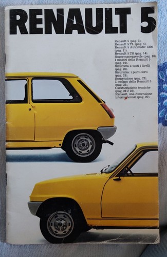 Brochure depliant renault - depliant,