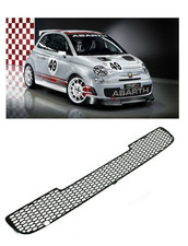 GRIGLIA PARAURTI ASSETTO CORSE 500 ABARTH 2008-2016 A NIDO D'APE IN ACCIAIO NERO