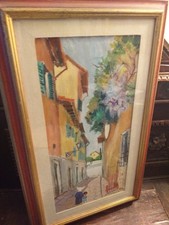 Rodolfo Marma firma d' autore pittura olio su tela firmato