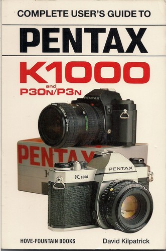 Pentax k1000 p3on hove user - k1000/p3on, user's