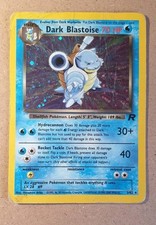 Carta Pokemon Dark Blastoise 3/82 Holo Team Rocket ( Eng. )