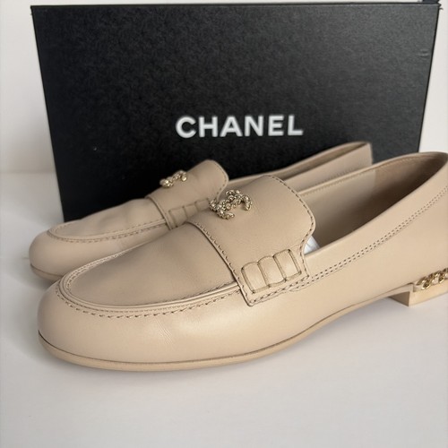 Mocassini chanel pelle con - mocassini,