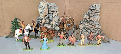 Elastolin hausser diorama - hausser, wild
